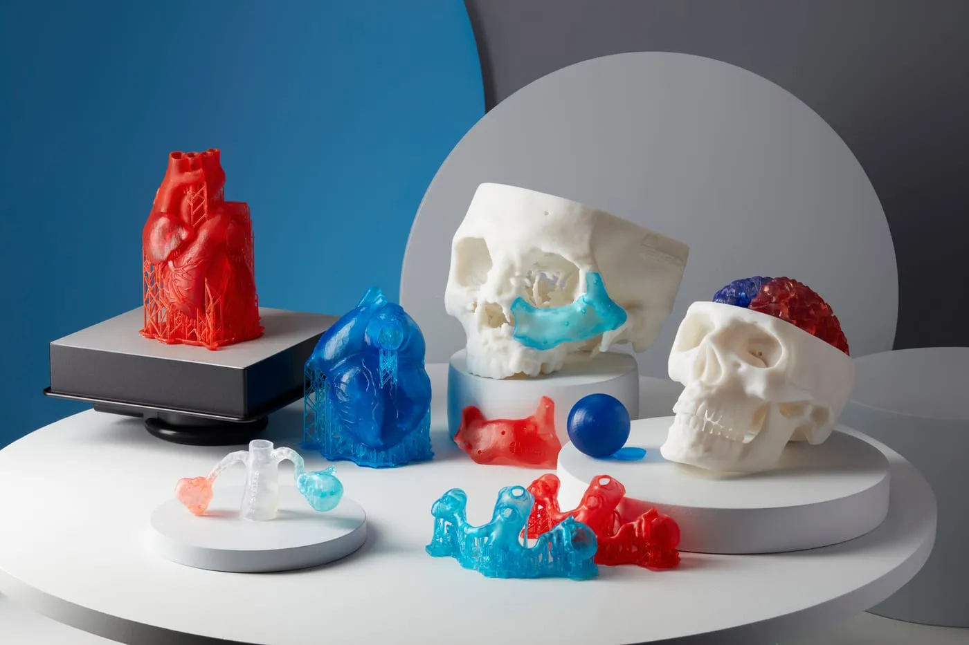 Modelo médico impreso en 3D usado para planificación sanitaria